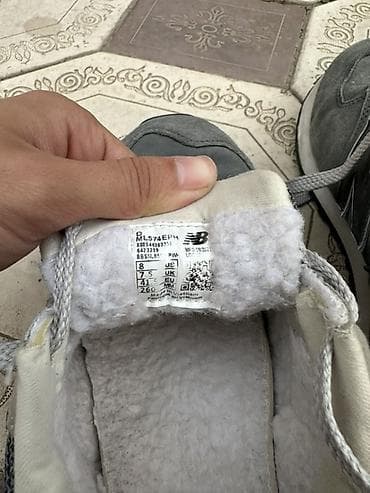 черные вельветовые брюки мужские: Мужские кроссовки, 41, New Balance, Б/у, цвет - Серый, Самовывоз — 3