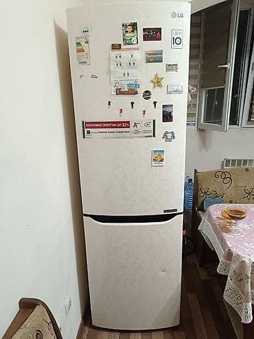 printer kg: Холодильник LG, Б/у, Двухкамерный, No frost, 60 * 200 * 60 — 1
