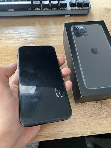 iphone 1e pro: IPhone 11 Pro, Б/у, 256 ГБ, Space Gray, Коробка — 3