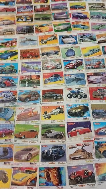 суперкар: Коллекция вкладышей Turbo (Kent) с автомобилями и мотоциклами - — 2
