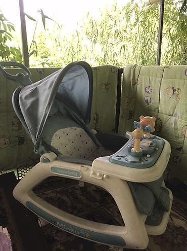 бу товары: Шезлонг -трансформер для малышей Happy Baby Miniw. Есть три положения — 2