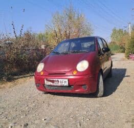 передвижной дом: Daewoo Matiz: 2007 г., 0.8 л, Механика — 1