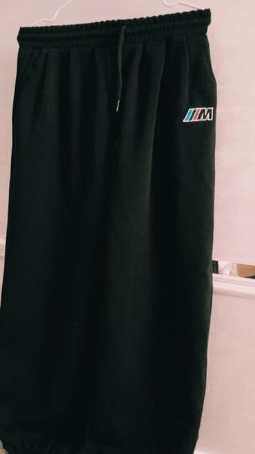 брендовая одежда: Мужской спортивный костюм, Стандарт, Б/у, цвет - Черный, Самовывоз — 3