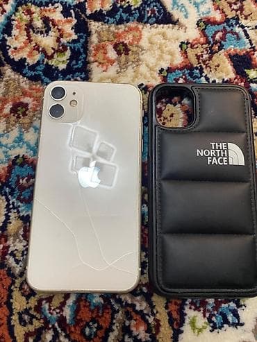 samsung a30 s: IPhone 11, Б/у, 128 ГБ, Белый, Чехол, 86 % — 2