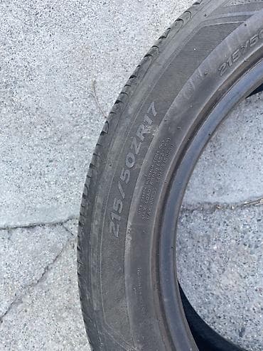 17: Шины 215 / 50 / R 17, Лето, Б/у, 1 шт, Легковые, Корея, Hankook — 4