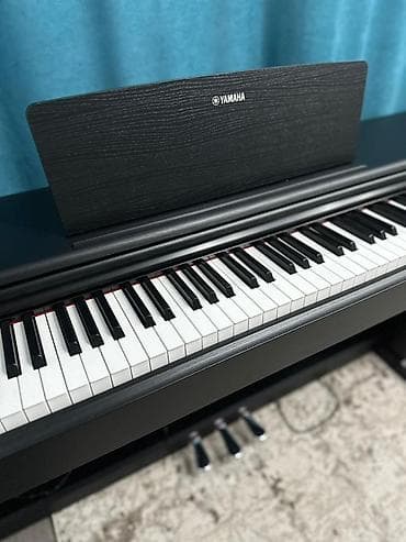цифровое пианино фортепиано: Цифровое пианино YAMAHA в корпусе под дерево, цвет черный. - — 3