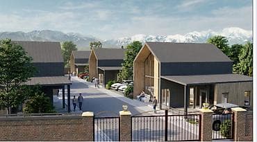 мобильный дом из контейнера: Проект и строительство современных каркасных домов барн-хаусов — 3