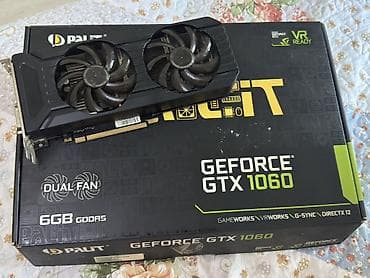 Видеокарта для ПК, Б/у, Palit, GeForce GTX, 6 ГБ