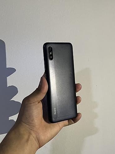 marshal major: Redmi, Redmi 9A, Б/у, 32 ГБ, цвет - Черный, 2 SIM — 2