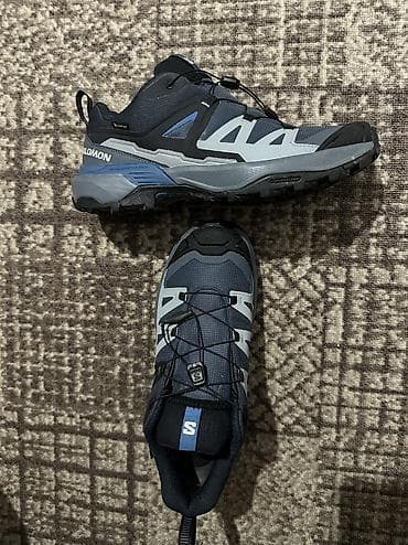 Красота и здоровье: Мужские кроссовки, 44, Salomon, Б/у, цвет - Синий, Самовывоз, Бесплатная доставка — 1