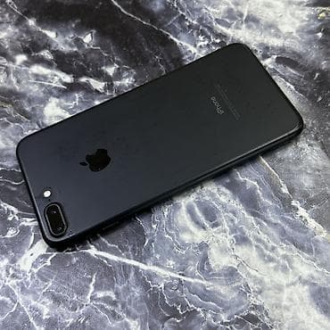 Proton: IPhone 7 Plus, Колдонулган, 128 ГБ, Кара, Каптама, 100 % — 3