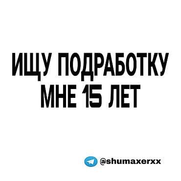 Подработка для подростка (15 лет) - Готов выполнять простые задачи -