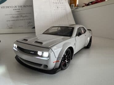 купить модели кораблей: Масштабная модель автомобиля dodge challenger srt demon - Масштабная — 1