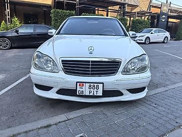 нур мото: Mercedes-Benz S-Class: 2002 г., 5 л, Автомат, Бензин, Седан — 7
