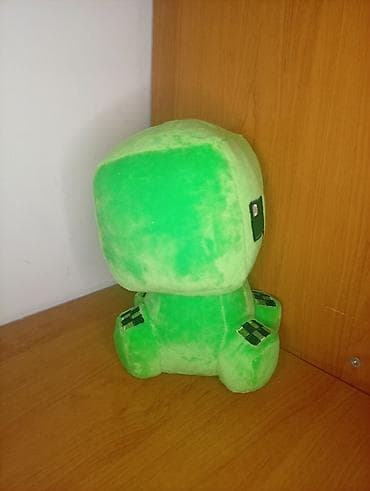 mini projector: Мягкая игрушка «Крипер» из игры Minecraft. - Материал: очень мягкий — 4