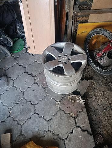 мерс диски r17: Литые Диски R 17 Mercedes-Benz, Пара, отверстий - 5, Б/у — 4