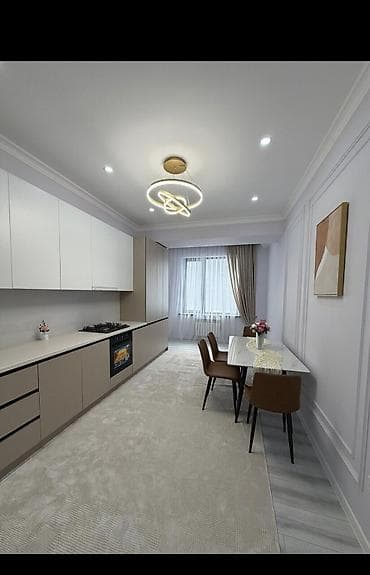 Недвижимость: 1 комната, 53 м², Асанбай мкр 7 этаж, Дизайнерский ремонт — 2