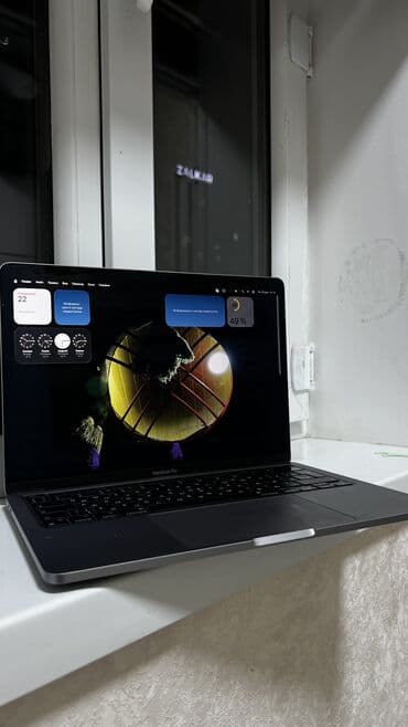 Ноутбук, Apple, 16 ГБ ОЗУ, Apple M1, 13.3 ", Б/у, Для работы, учебы, память SSD