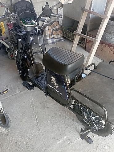 Скутеры: Электроскутер «Тайчак» с усиленной грузовой площадкой Описание: - — 2