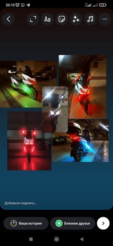 кофры для мотоцикла: Макси-скутер 150 куб. см, Бензин, Б/у — 2