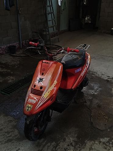 Скутер Suzuki 100 кубов скутер полностью рабочий карб новый кольца