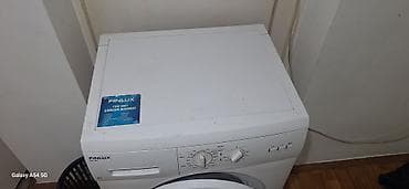 1000 к: Стиральная машина Finlux FXW 5801 (брендовая панель Finlux, на люке — 4