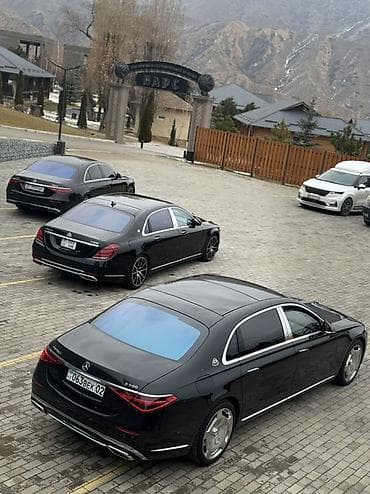 крыша жабаыз: Сдаю Mercedes-Benz S-Class для кортежа, С водителем, Седан — 10