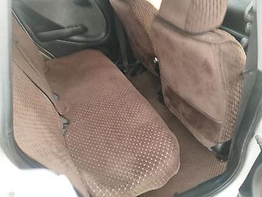 сидение авто: Чехлы Велюровые, цвет - Белый, Honda, Б/у — 1