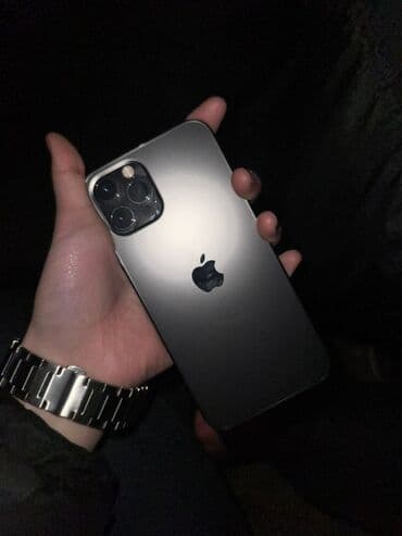 Скупка техники: IPhone 12 Pro, Б/у, 256 ГБ, Черный, 90 % — 2