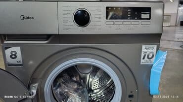сдам стиральную машину на запчасти: Стиральная машина Midea, Новый, Автомат, До 9 кг, Компактная — 7