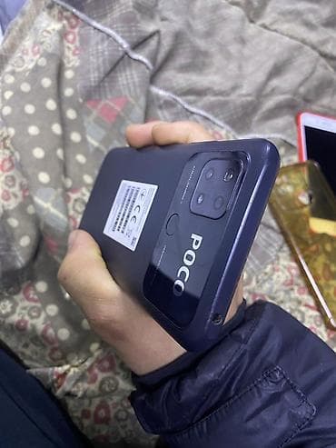 Poco C40, Б/у, 64 ГБ, цвет - Серый, 2 SIM