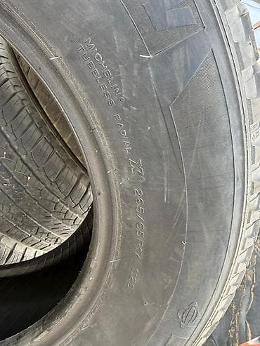 65: Шины 265 / 65 / R 17, Лето, Б/у, Комплект, Внедорожные (АТ/МТ), Michelin — 3