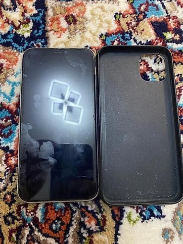 IPhone 11, Б/у, 128 ГБ, Белый, Чехол, 86 %