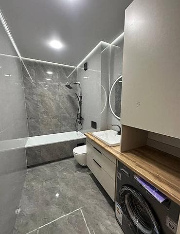 100000: 2 комнаты, 66 м², Кок-Жар мкр Элитка, 12 этаж — 5