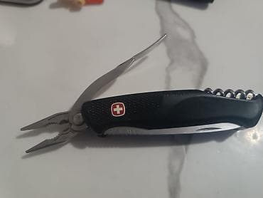 набор ключей для автомобиля б у: Мультитул-складной нож Wenger (швейцарский) Компактный мультитул в — 7