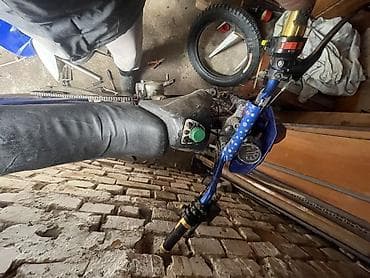 сколько стоит квадроцикл: Питбайк/легкий эндуро синего цвета торг имеется Заводится едет ход — 1