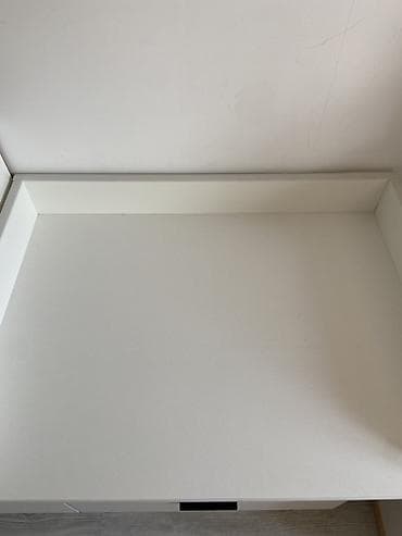 кормящий стол детский: Белый комод с пеленальным столиком - Верхняя поверхность с бортиками — 2