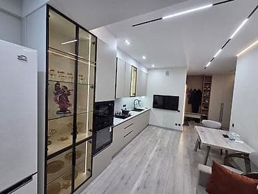 посуточная аренда квартир бишкек: 1 комната, Душевая кабина, Постельное белье, Кондиционер — 3