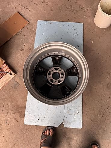 bbs rs: Литые Диски R 18 Work, Комплект, отверстий - 5, Б/у — 4