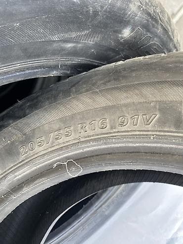 шины 16 с: Шины 205 / 55 / R 16, Лето, Б/у, Комплект, Легковые, Bridgestone — 2