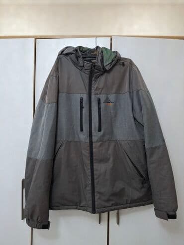 комбинация: Мужские куртки (несколько моделей) 1) Серая спортивная куртка с — 1