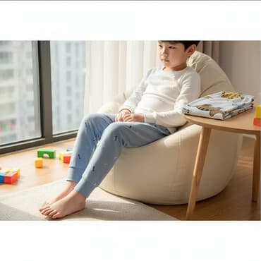 детские спортивные костюмы из трехнитки: Джинсы и брюки, цвет - Голубой, Новый — 1