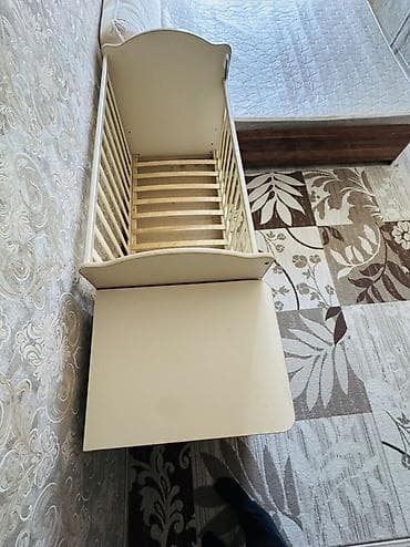 бен тен: Детская кровать трансформер, Другой тип, цвет - Бежевый — 4