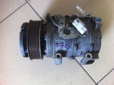 ЛХ570 Lx570 кондиционер компрессор оригинал. бу привозной. Лексус
