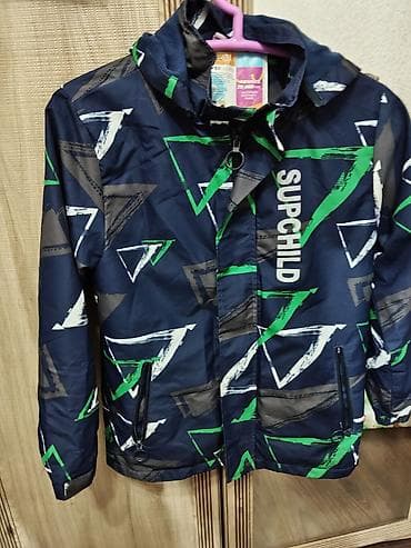 Детская спортивная куртка с капюшоном SUPCHILD, на тонком флисе