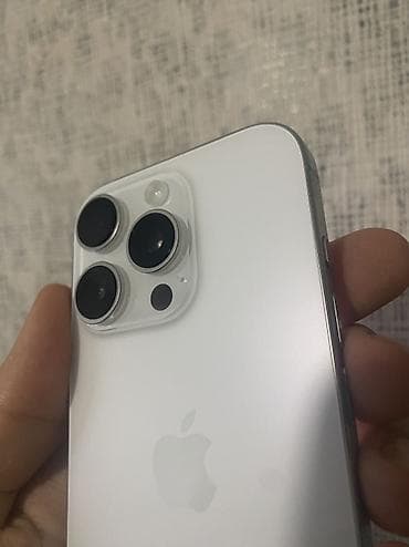 poco 7pro: IPhone 16 Pro, Б/у, 256 ГБ, White Titanium, 100 % — 4