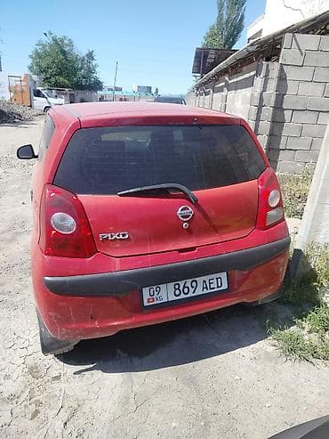 Унаа сатуу: Nissan Pixo: 2009 г., 1 л, Кол менен иштөөчү, Бензин, Хетчбек — 3