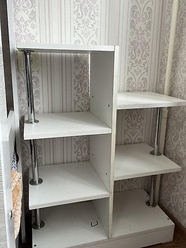 Угловая модульная полка/этажерка для прихожей или гардеробной. -