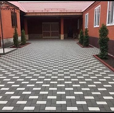 Тротуарная плитка и мощение под ключ - Виды плитки: прямоугольный — 3