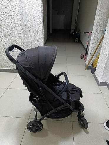 Коляскалар: Балдар арабасы, түсү - Кара, Колдонулган — 2